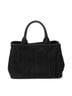 Prada Black Small Canapa Tote One size - photo 5