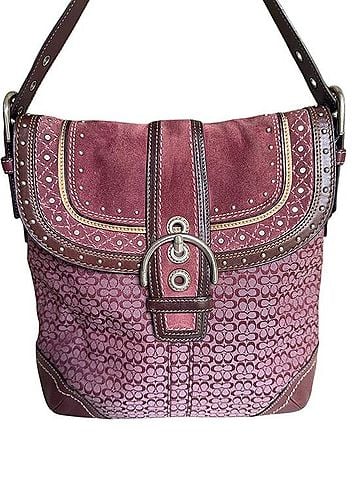 Coach Y2K Vintage Soho Signature Studded Convertible Crossbody Bag (view 1)