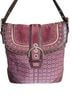 Coach Print Purple Red Crossbody Bag One size - photo 1
