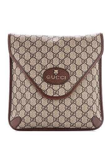 Gucci Neo Vintage Envelope Messenger GG Coated Canvas Medium (view 1)