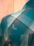 Lole Plaid Blue Button-Down Shirt Size 8 - photo 7