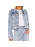 Free People Blue Denim Jacket Size XS - photo 4