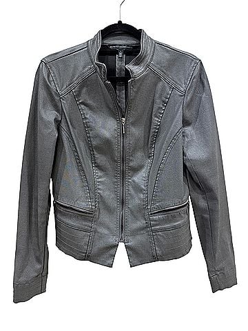 White House Black Market Leather Jacket (view 1)