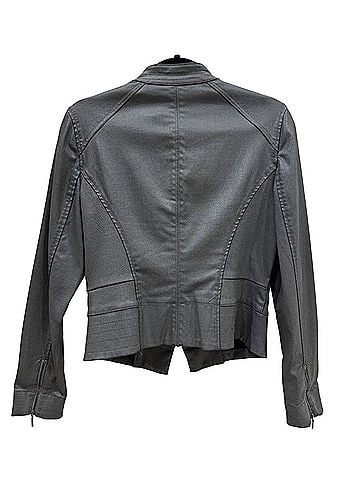 White House Black Market Leather Jacket (view 2)