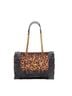 Betsey Johnson Leopard Print Black Brown Shoulder Bag One size - photo 1