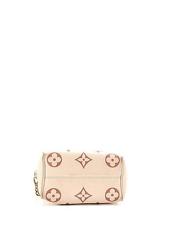 Louis Vuitton Speedy Bandouliere Bag Bicolor Monogram Empreinte Giant 20 (view 2)