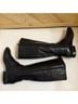 Nine West Black Boots Size 7 1/2 - photo 4