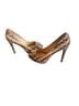 Coach 100% Leather Animal Print Multi Color Heels Size 8 - photo 2