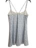 TCEC Floral White Blue Romper Size L - photo 2