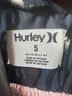 Hurley Print Blue Pink Coat Size 4 - photo 3