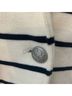 Talbots Stripes Multi Color Black White Blazer Size 2X - photo 9