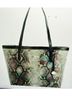 Brahmin Snake Print Multi Color Tote One size - photo 3