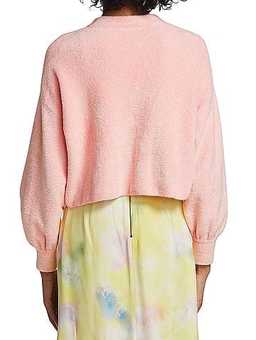 Alice + Olivia Sylvie Fuzzy Cardigan Cardigan (view 2)
