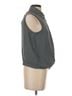 Halston 100% Polyester Gray Halston Sleeveless Blouse Size S - photo 3