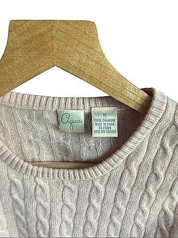 Aqua Pullover Sweater (view 2)