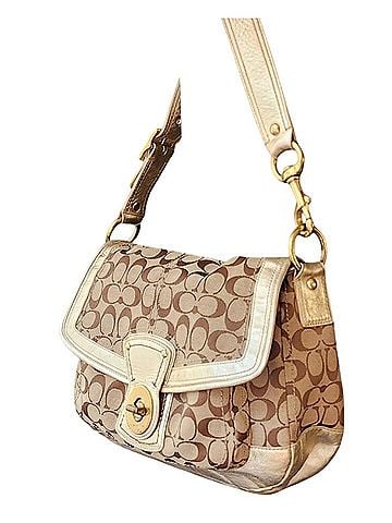 Coach vintage Y2K Coach Legacy Signature turnlock shoulder bag Leather Messenger (view 1)