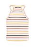Threads 4 Thought Stripes Red Multi Color Sleeveless Top Size XL - photo 1