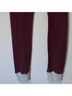 BP. Burgundy Gray Leggings Size M - photo 10