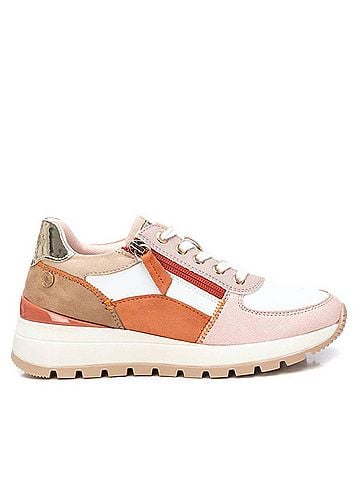XTI Women's Casual Sneakers With Side Zipper (view 1)
