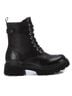 XTI Black Women's Combat Booties Size 5 1/2 - photo 1
