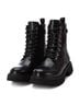 XTI Black Women's Combat Booties Size 5 1/2 - photo 4