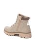 XTI Brown Women's Combat Booties Size 6 - photo 4