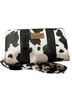Wrangler Retro Animal Print Black White Leather Wallet One size - photo 1