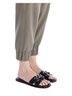 XTI Black Women's Flat Sandals Size 7 - photo 5
