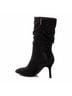 XTI Black Women's Heeled Boots Size 5 - photo 2
