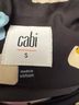 CAbi 100% Polyester Print Multi Color Sleeveless Blouse Size S - photo 3