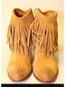 FRYE 100% Suede Tan Ankle Boots Size 8 - photo 3