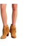 FRYE 100% Suede Tan Ankle Boots Size 8 - photo 1