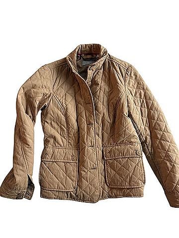 Liz Claiborne Quilted Barn Coat Jacket (view 1)