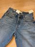 Levi's 100% Cotton Solid Blue Jeans Size 27 waist - photo 3