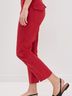 AMO Red Casual Pants Size 23 - photo 6