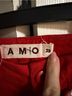 AMO Red Casual Pants Size 23 - photo 3