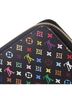 Louis Vuitton 100% Coatead Canvas Black Multi Color Zippy Wallet Monogram Multicolor One size - photo 6