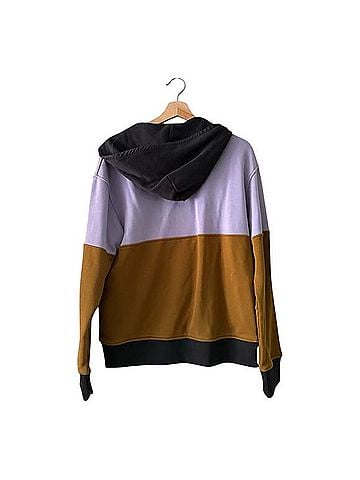 Scotch & Soda Colorblock Half-Zip Hoodie Sweatshirt (view 2)
