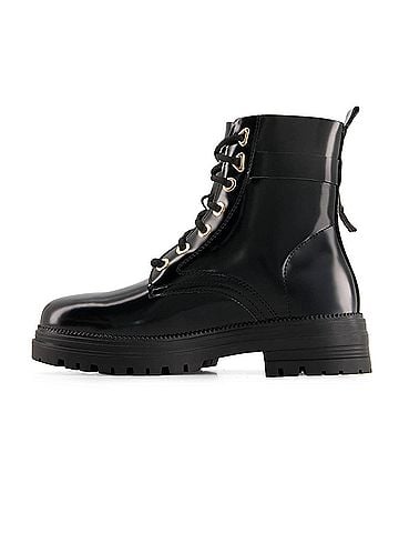 Andrea Women's Patent With Bag Boots (view 2)