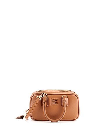 Miu Miu Arcadie Top Handle Bag Leather Mini (view 1)