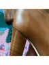 Tamara Mellon 100% Leather Brown Boots Size EU 38 1/2 - photo 9