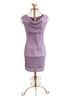 Connected Apparel 100% Polyester Purple Cocktail Dress Size 10 - photo 1