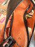 Leifsdottir 100% Leather Multi Color Black Wedges Size 8 - photo 4