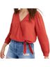 Madewell 100% Viscose Red Blouse Size S - photo 1