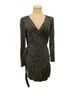 H&M Print Black White Cocktail Dress Size 4 - photo 1
