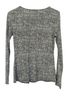 Ann Taylor Print Black White Long Sleeve Top Size XS - photo 2