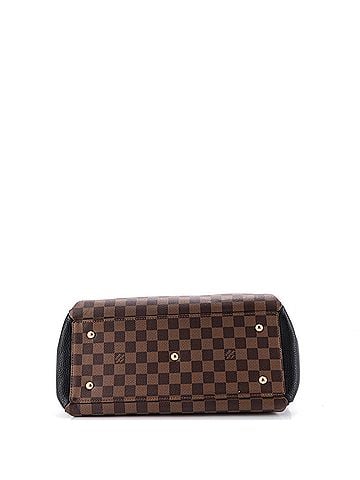 Louis Vuitton Normandy Handbag Damier and Leather (view 2)