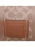 Coach 100% Leather Solid Gray Brown Tote One size - photo 4