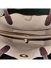 Coach 100% Leather Solid Gray Brown Tote One size - photo 12