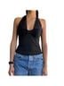 Levi's Black Blue Sleeveless Top Size S - photo 1